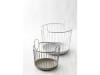 Zone Inu karfa 30x31cm metal taupe