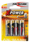 Ansmann AA Alkaline X-Power rafhlöður 4stk