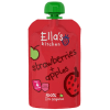 Ella's kitchen 4m+ jarðarber/epli 130 gr
