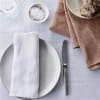 Georg Jensen Damask Servíettur Plain 2stk White
