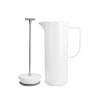 KitchenCraft LaCaféterier pressukanna 1,2ltr 8 bolla white ceramic