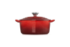 Le Creuset Hjartalaga pottur 20cm Cerise