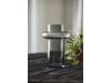 Lyngby Glas Vasi gler 25cm Tube smoke