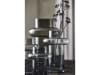 Lyngby Glas Vasi gler 25cm Tube smoke