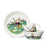 Moomin Skál 15cm djúp LITTLE MY AND MEADOW
