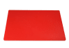 Plast skurðarbretti rautt 45 x 30 cm.