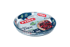 Pyrex Gler fat kringlótt rifflað 25cm