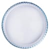 Pyrex Gler fat kringlótt rifflað 31cm