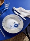 Royal Copenhagen Blue Mega djúpur diskur 27cm