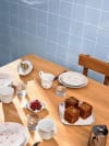 Royal Copenhagen Coral Lace bolli með háu handfangi 33cl