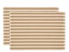 Södahl Diskamotta 2stk 33x48 Statement Stripe beige