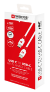 Skross USB-C í USB-C Kapall 2M Fast Charging