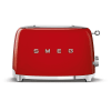 Smeg brauðrist fyrir 2 sneiðar retro style  - Rauð.