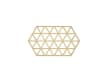 Zone Hitaplatti Triangles 24cm warm sand