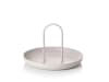 Zone Singles bakki kringlóttur m. handfangi warm grey