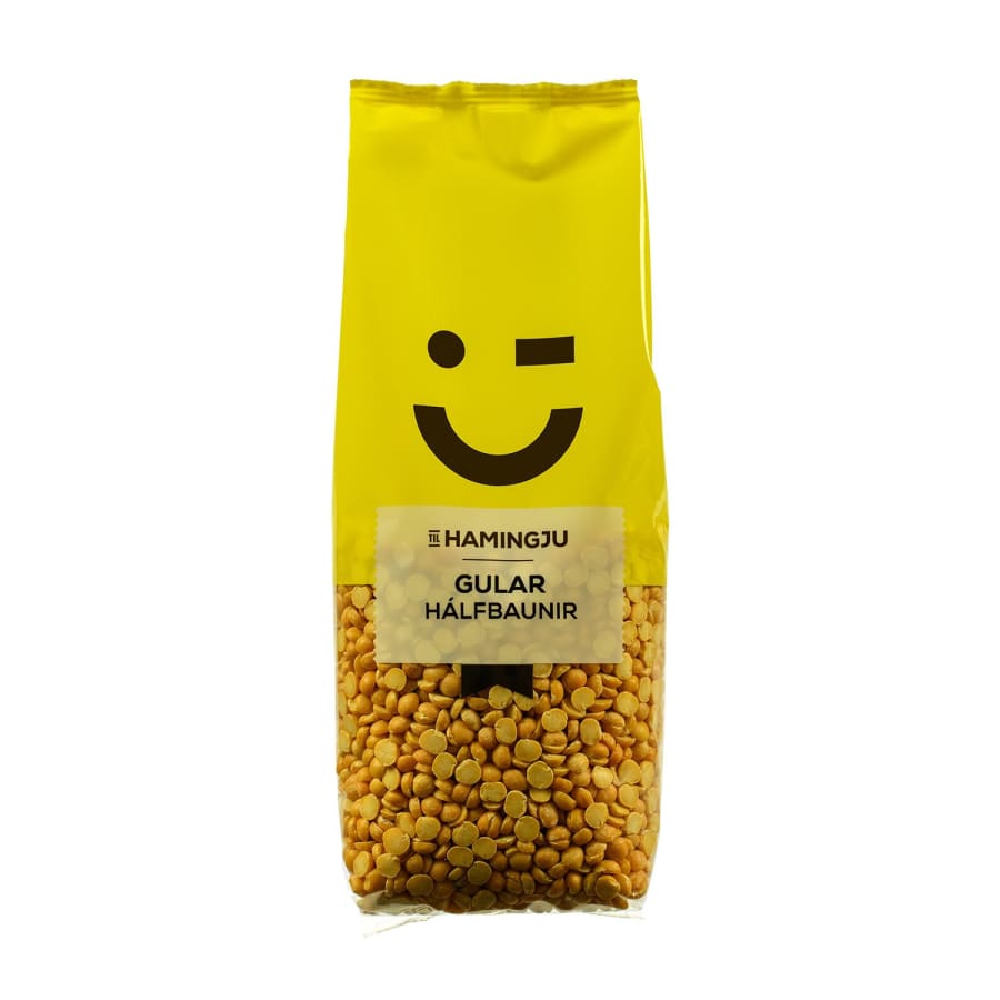 Til hamingju Gular Hálfbaunir 15x400g
