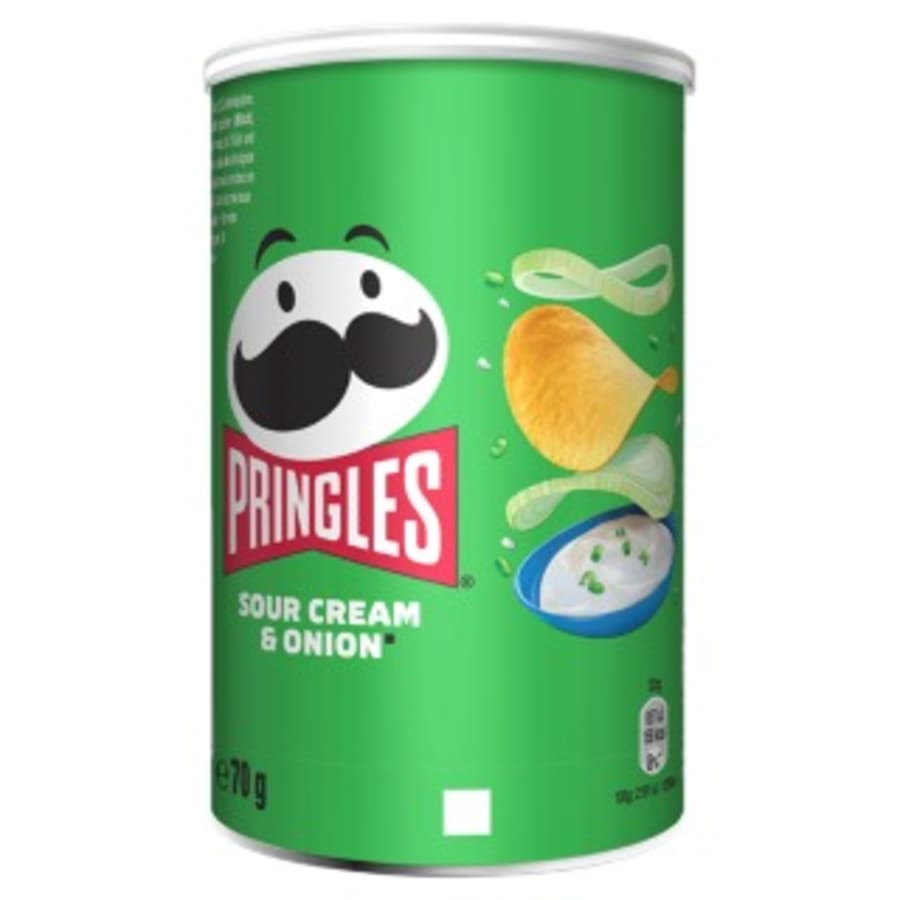 Pringles snakk með sýrðum rjóma 70 g
