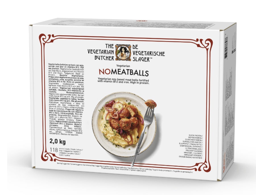 The Vegetarian Butcher NoMeatballs 1x2KG