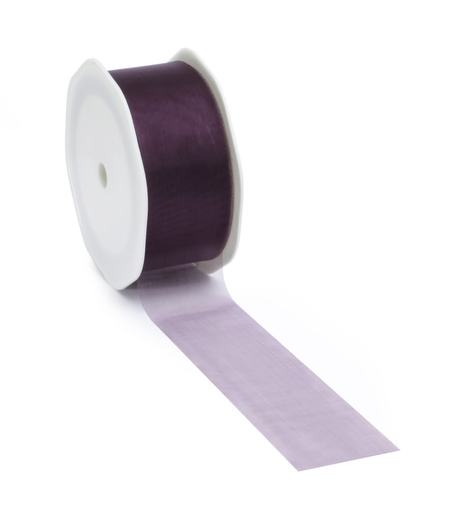 25mtr.VOILE Borði 38mm. Old Purple
