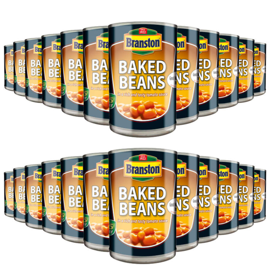 BRANSTON BAKED BEANS 2/12
