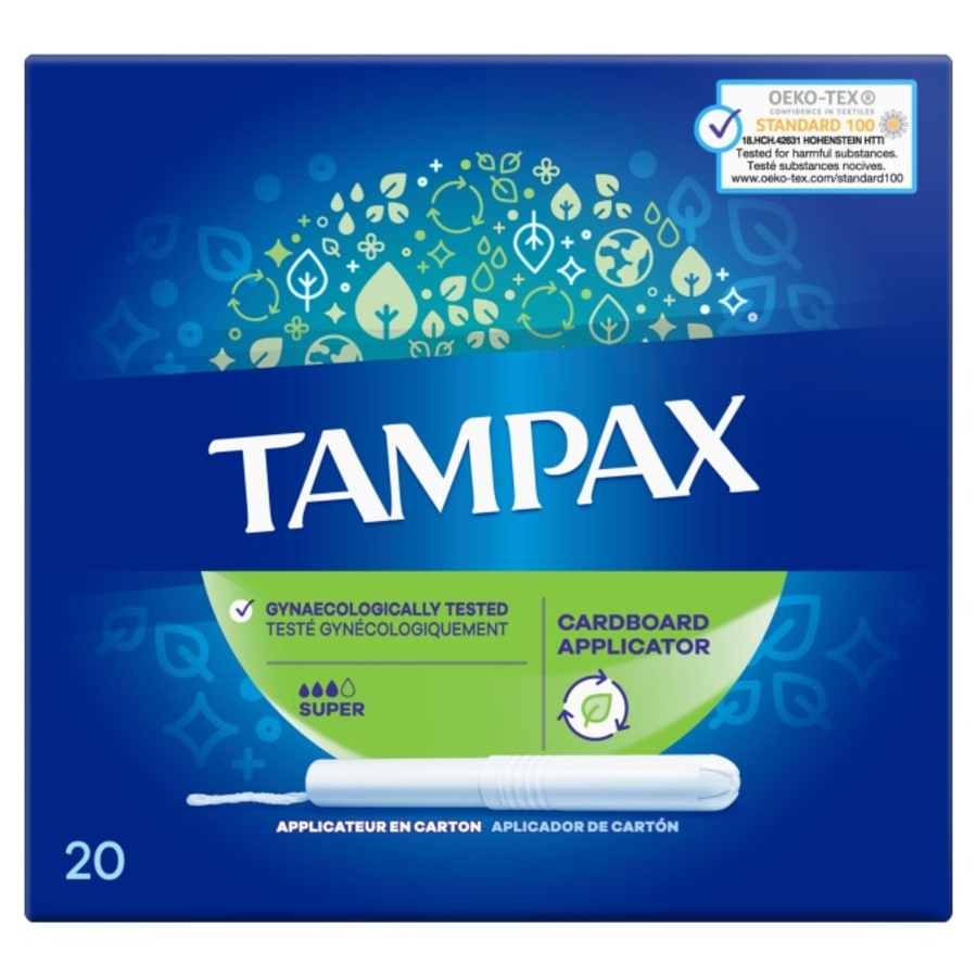 Tampax Blue Box Super 20stk