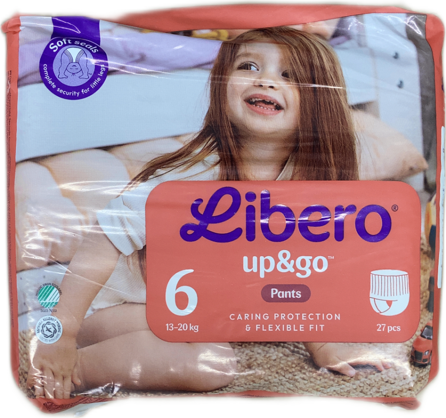 Libero Up&Go buxnableiur 6 13-20 kg 27 stk