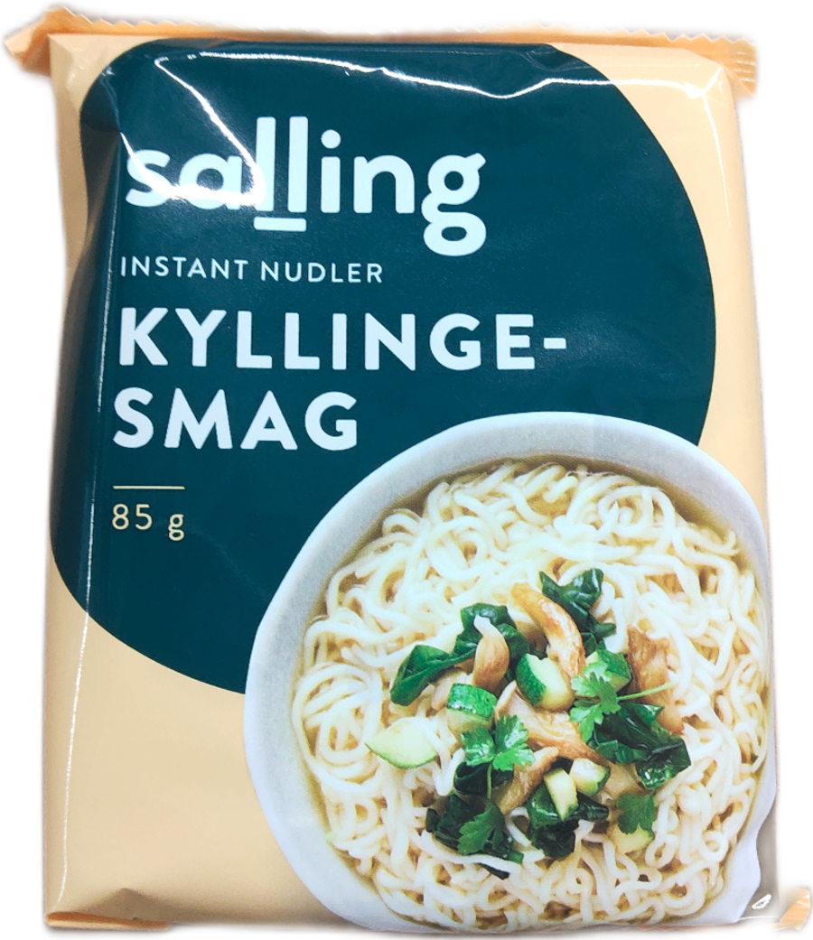 Salling skyndinúðlur með kjúklingabragði 85 g