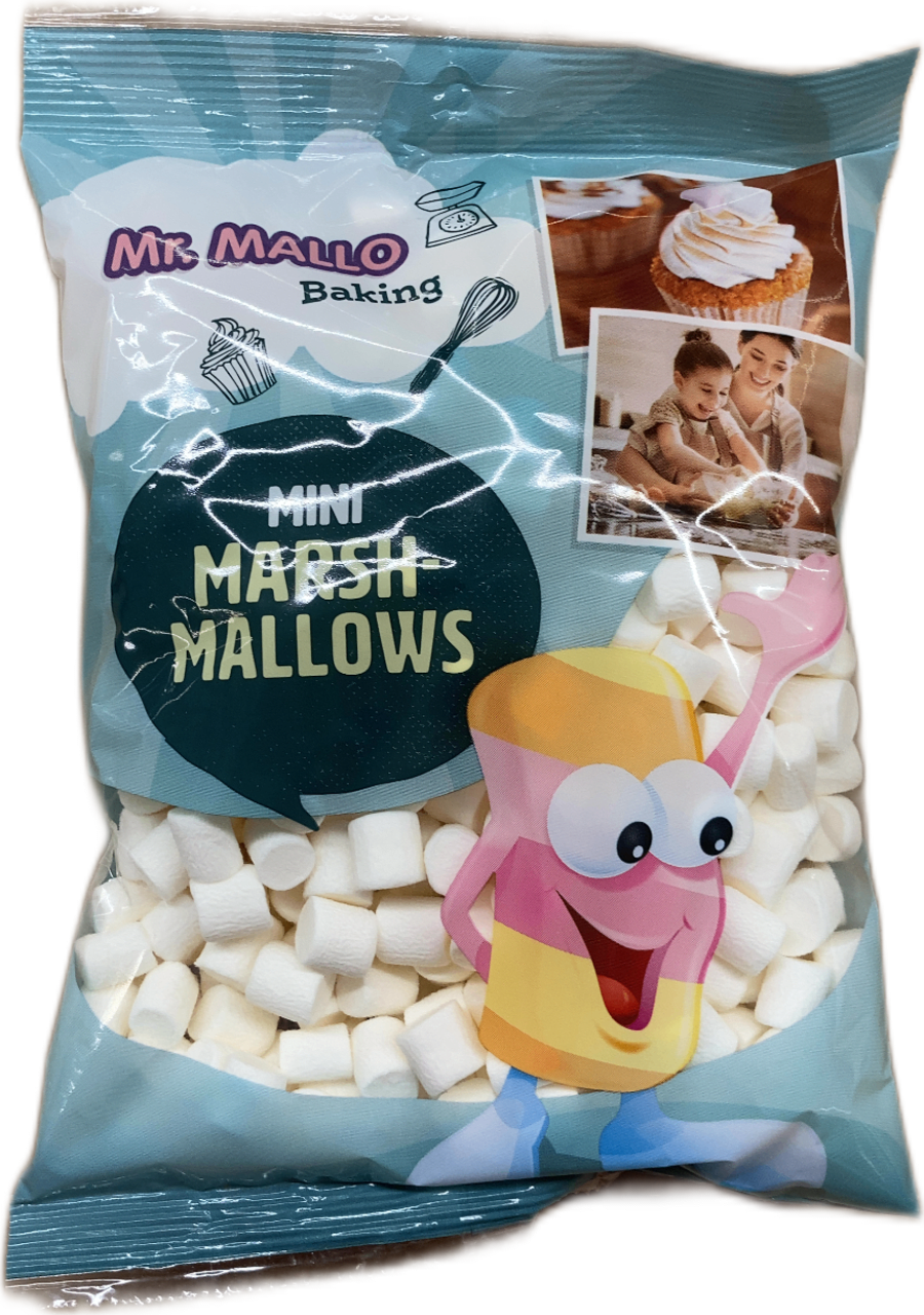 Mr Mallo litlir bökunarmarshmallows 180 g