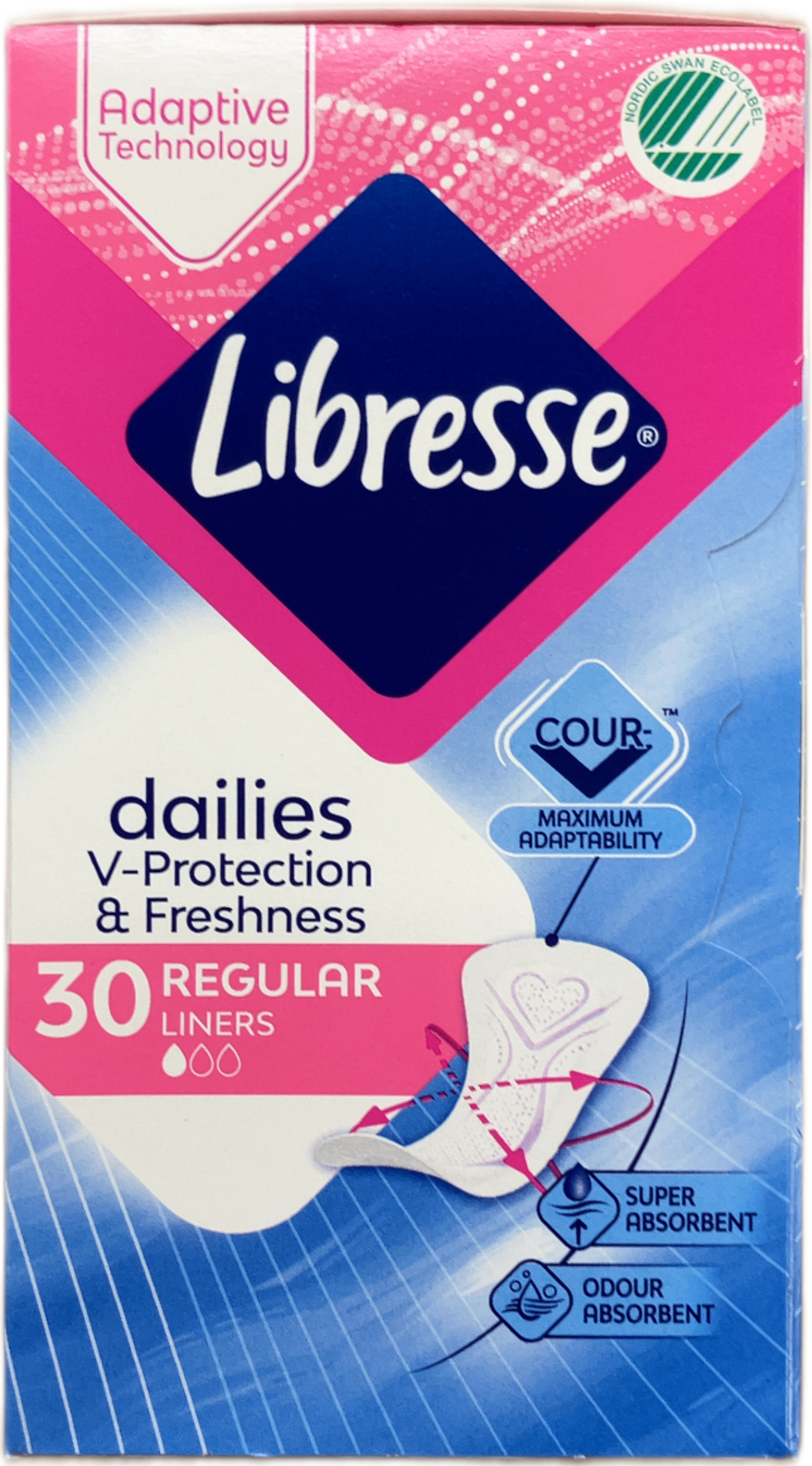 Libresse innlegg venjuleg 30 stk.