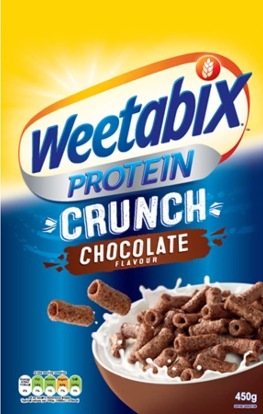 Weetabix Protein Crunch morgunkorn með súkkulaði 450 g