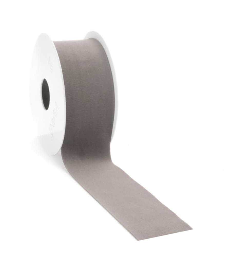 5mtr.VELVET Borði 40mm. Taupe (5)