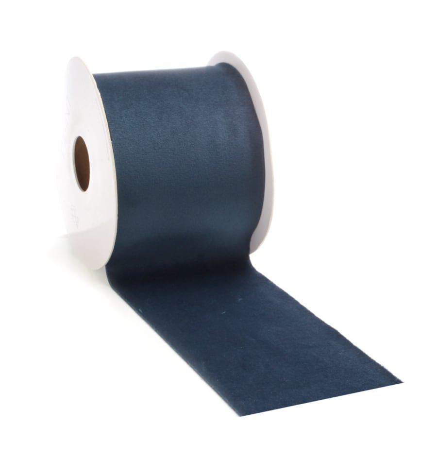 5mtr.VELVET Borði 70mm. Dark Blue (3)