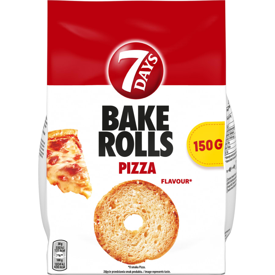 7 Days Bake Rolls Pizza