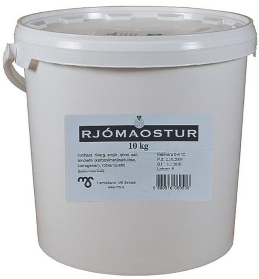 MS Rjómaostur fata 10 kg/stk