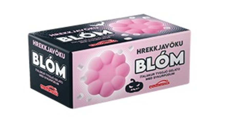 Emmessís hrekkjavöku ísblóm 4 stk.