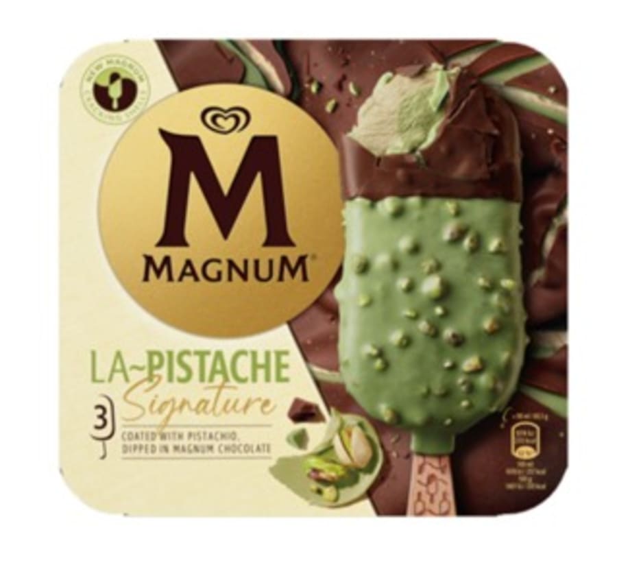 Magnum La Pistache íspinnar 3 stk.
