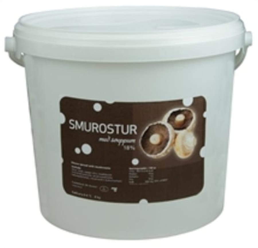 MS Sveppaostur í fötu 4kg