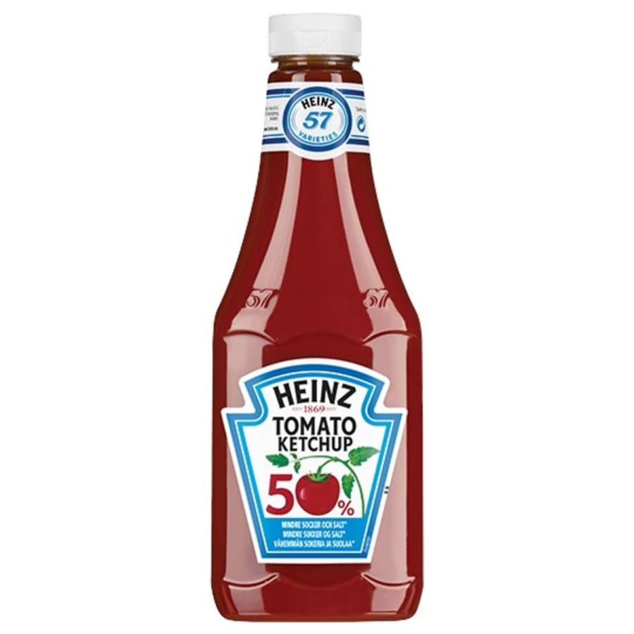 Heinz Tómatsósa Minni Sykur & Salt