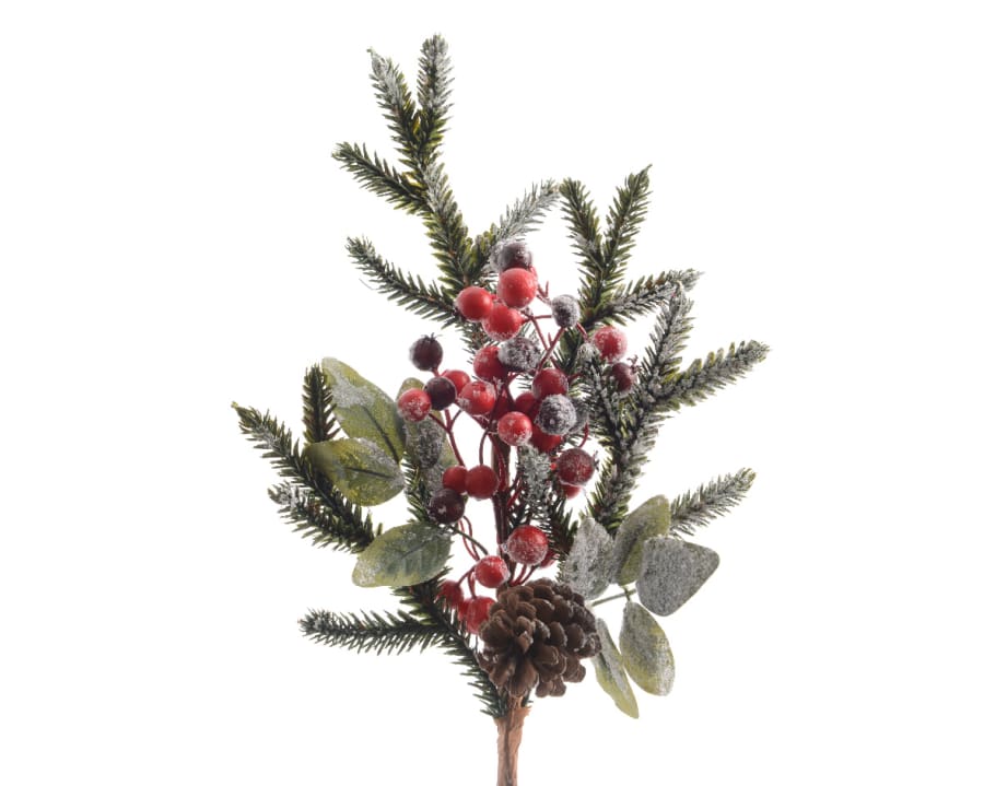 Grein Frosted Berries Rauð 14x68cm (12)