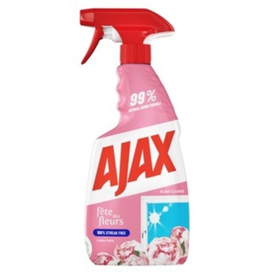 Ajax glerhreinsir með bóndarósarilmi 500 ml