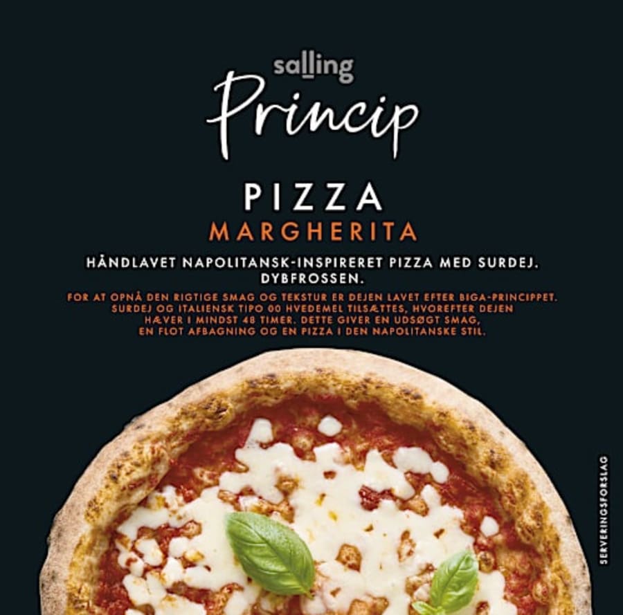 Salling Princip Margherita pizza 400 g