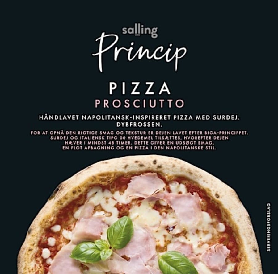 Salling Princip Prosciutto-pizza 450 g