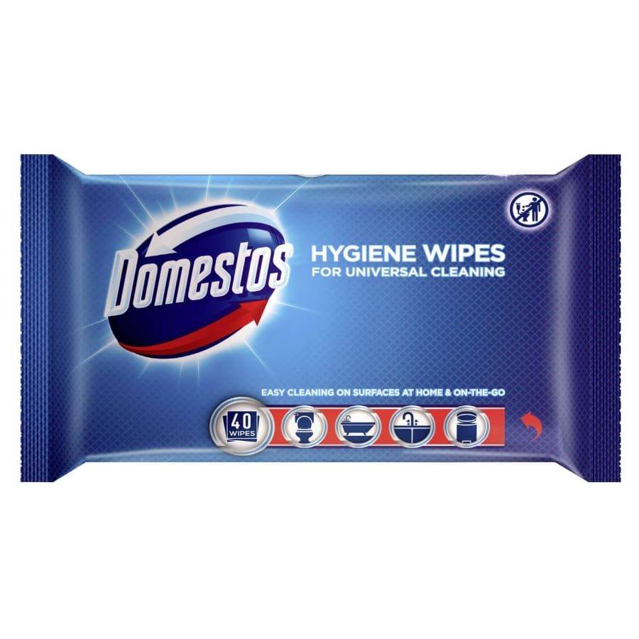 $Domestos Hygene Toilet wipes 12x40stk