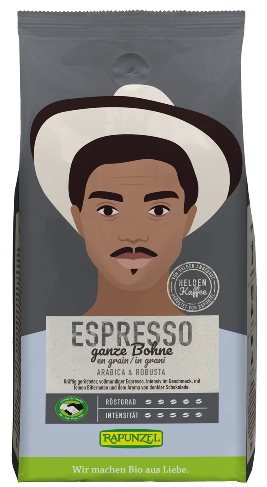 Rapunzel Gusto Espresso Kaffibaunir