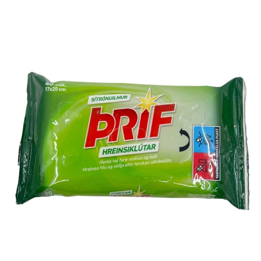 Þrif heimilisklútar 40stk