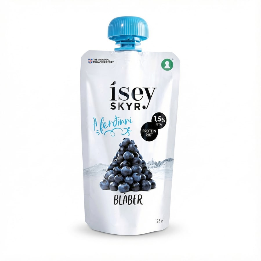 Ísey á ferðinni bláber 125 gr