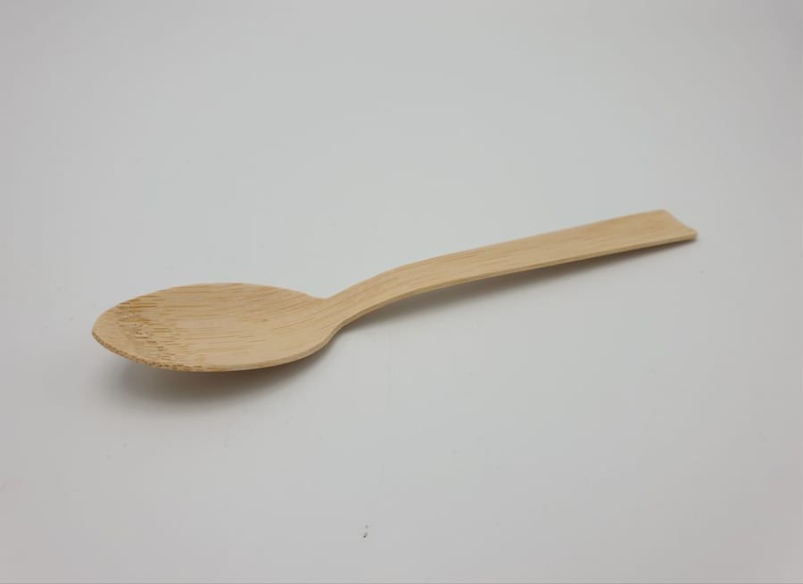 Ísskeiðar bambus 17cm 1000stk