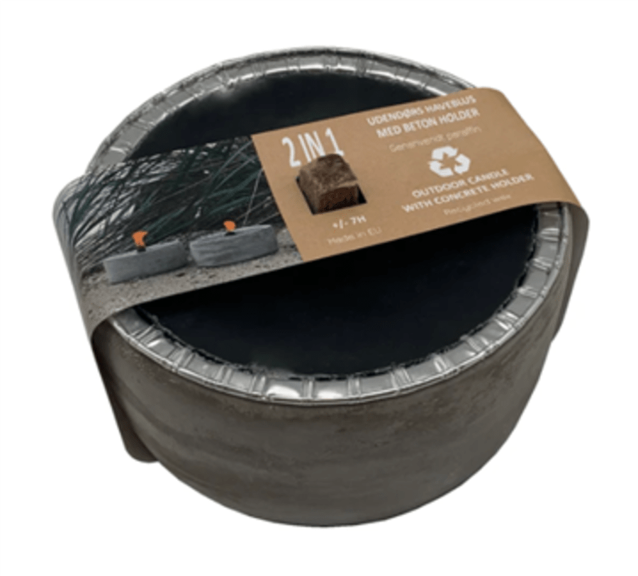 Útikertaskálar m/kertum 7 tíma