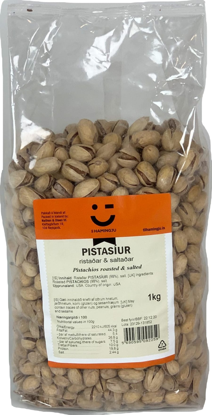 $Ekran Pistasíur í skel 1kg (6)