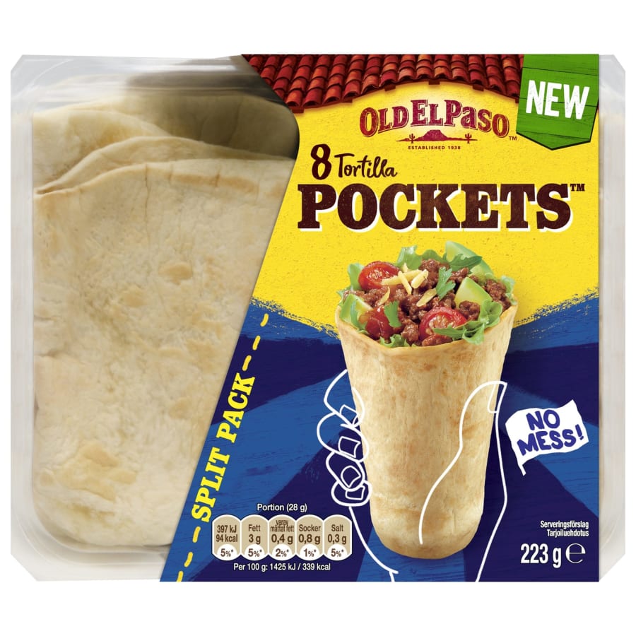 $OEP Tortilla Pocket 4x223g